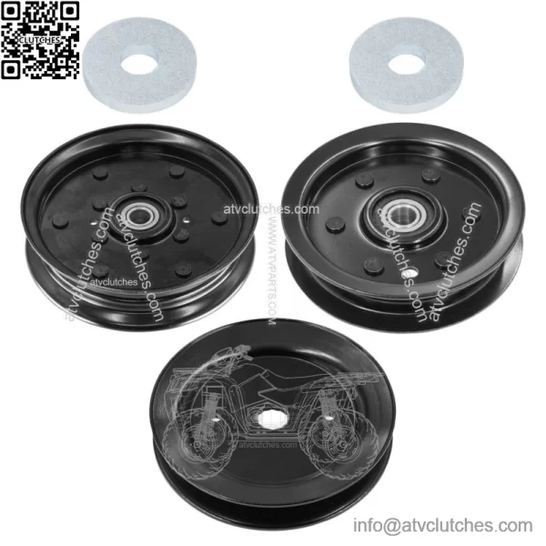 126123 126124 603988 52" Deck Idler Pulley For Hustler Raptor / Raptor Limited - Image 5