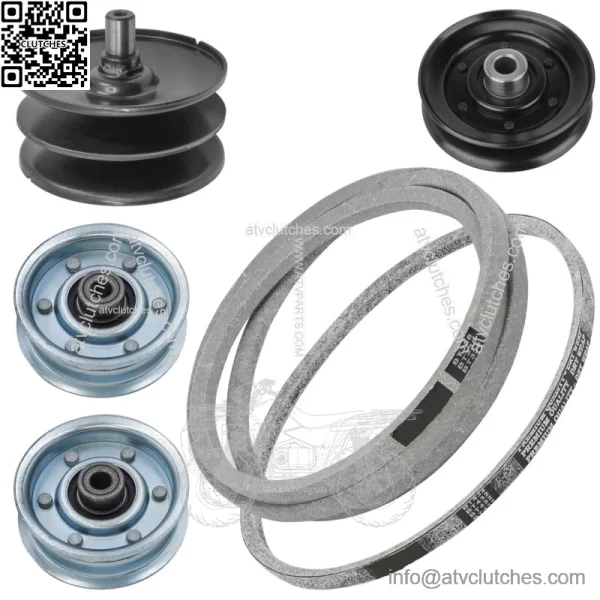 956-04002 956-04015 756-0981 756-04209 Drive Pulley & Belt For Cub Cadet LT1040