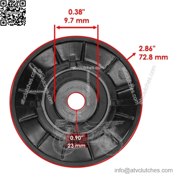 AM115682 AM128646 M114763 Drive Pulleys & Belt For John Deere GT242 GT262 GT275 - Image 3