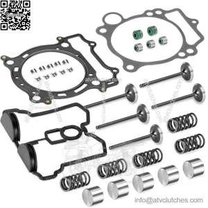 Cylinder Intake Exhaust Valve Kit for Yamaha YFZ450 YFZ 450 2004 05 06 07 08-09