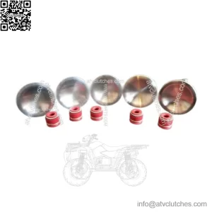 Yamaha YFZ450 STD White Diamond Stainless Valves Seals