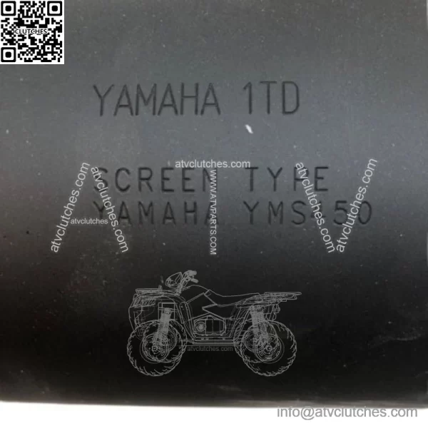 YAMAHA YFZ450R YFZ450X 2009-2025 EXHAUST PIPE MUFFLER STOCK PIPE NEW! SILENCER - Image 3