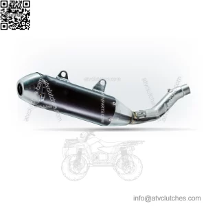 YAMAHA YFZ450R 09-22 YFZ450X 10-11 POWERCORE 4 SLIP-ON EXHAUST MUFFLER