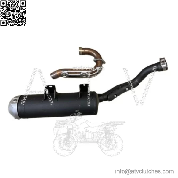 YAMAHA YFZ450R YFZ450X 09-25 FULL EXHAUST HEADER HEAD PIPE MUFFLER SILENCER OEM - Image 2