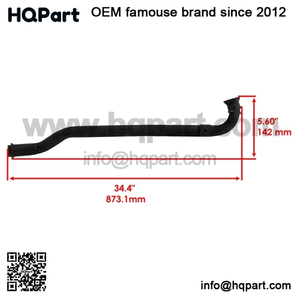 Polaris crambler 00 000-2012 xhaust ipe  asket  261005-489 261005-029 - Image 2