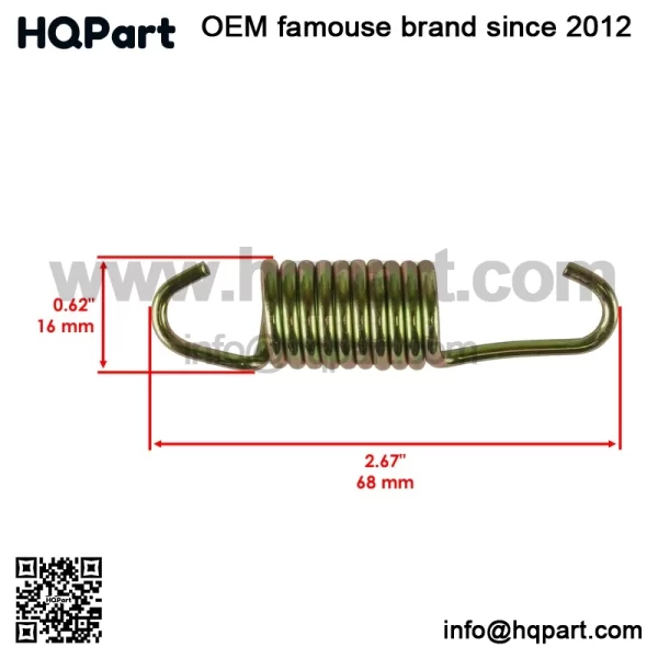 Polaris crambler 00 000-2012 xhaust ipe  asket  261005-489 261005-029 - Image 4