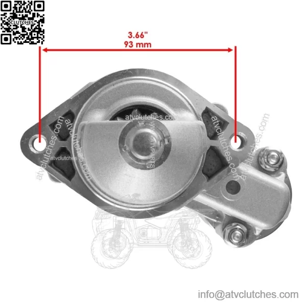 428000-6600 428000-6601 SR428000-6600 Starter for Kawasaki Engine 12V CW 10Teeth - Image 3