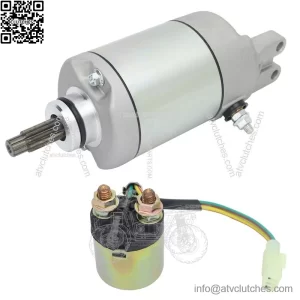 Starter & Relay for Honda TRX450S ES FM FE FourTrax Foreman 98-04 31200-HM7-003