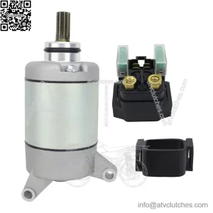 Starter & Relay for Yamaha YFZ450 2004-09 12-13 5TG-81890-00-00 18761 410-54071