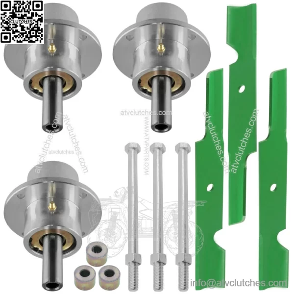 52" Deck Spindles & Blade w/ Bolt kit for Scag SMZ-52 SSZ-18CV SSZ-20CV SSZ-22CV