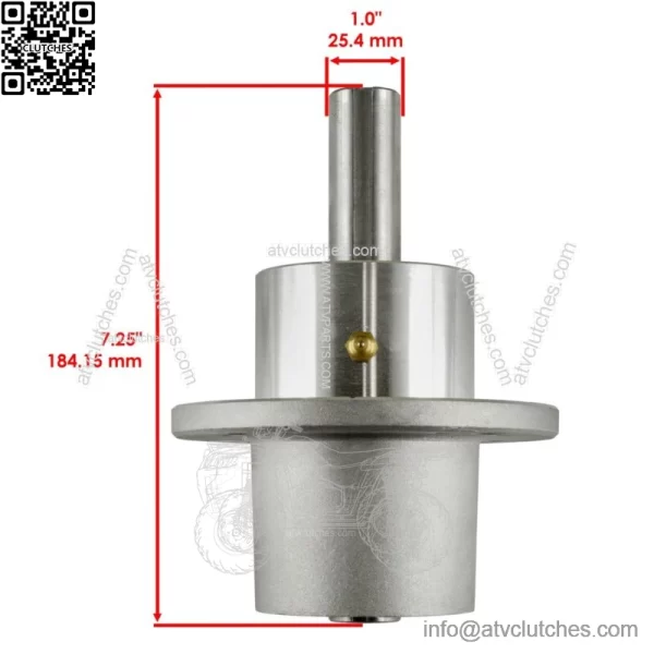 52" Deck Spindles & Blade w/ Bolt kit for Scag SMZ-52 SSZ-18CV SSZ-20CV SSZ-22CV - Image 2