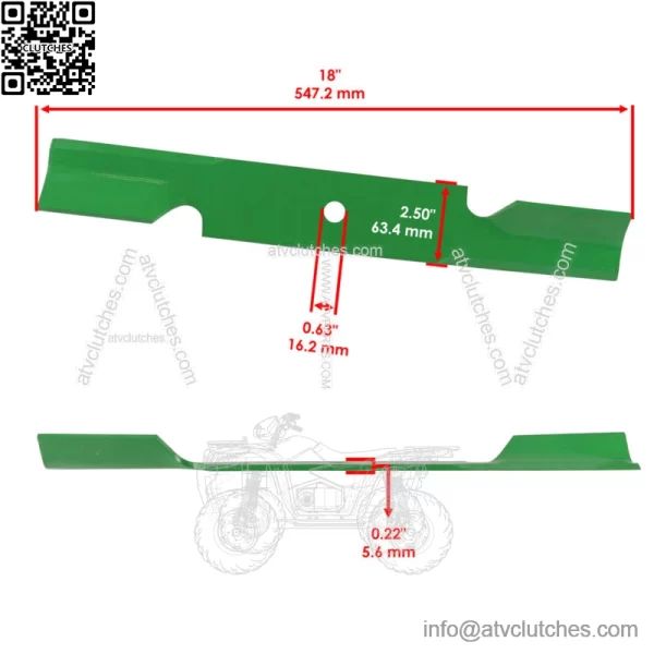52" Deck Spindles & Blade w/ Bolt kit for Scag SMZ-52 SSZ-18CV SSZ-20CV SSZ-22CV - Image 4