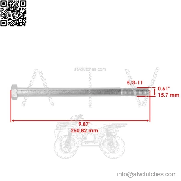 52" Deck Spindles & Blade w/ Bolt kit for Scag SMZ-52 SSZ-18CV SSZ-20CV SSZ-22CV - Image 5