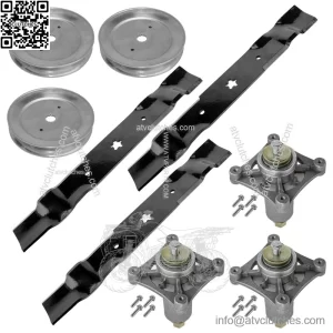 54" Deck Spindle with Pulley & Blade for Dixon D26BH54 960460013 532129861