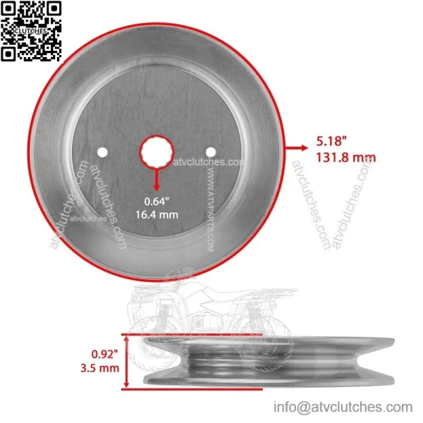 54" Deck Spindle with Pulley & Blade for Dixon D26BH54 960460013 532129861 - Image 3
