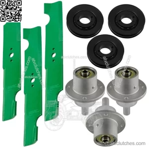 48" Deck Spindle Pulley & Blade for Ferris 5901047 HW48B PCM4818K HydroWalk