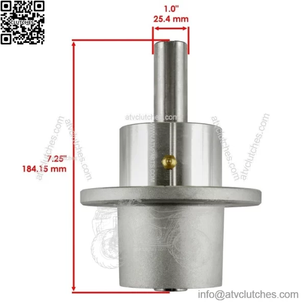 61" Deck Spindle Pulley & Blade for Ferris DDS61 5901115 DD61BVE HydroWalk - Image 2