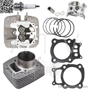 Cylinder Head Piston Gasket Kit for Honda Rancher TRX350 12100-HN5-670 2000-2006