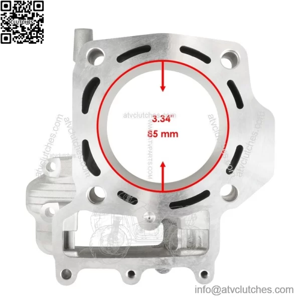 Rear Cylinder For Kawasaki Teryx 800 KRF800 2014-2022 85mm Bore - Image 2