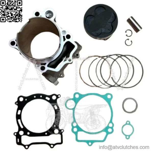 Cylinder Piston Gasket Top End Rebuild Kit For 2004-2009 Yamaha YFZ450 95mm L@@K - Image 2