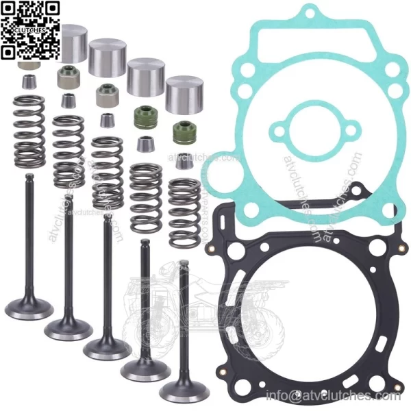 2004-2013 For Yamaha YFZ450 Cylinder Engine Piston Head Valve Gasket Top End Kit - Image 2