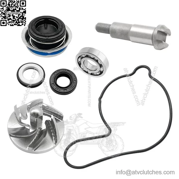Water Pump Impeller Bearing Seal Shaft Kit for Honda TRX450R 2004 2005 2006-2009 - Image 3