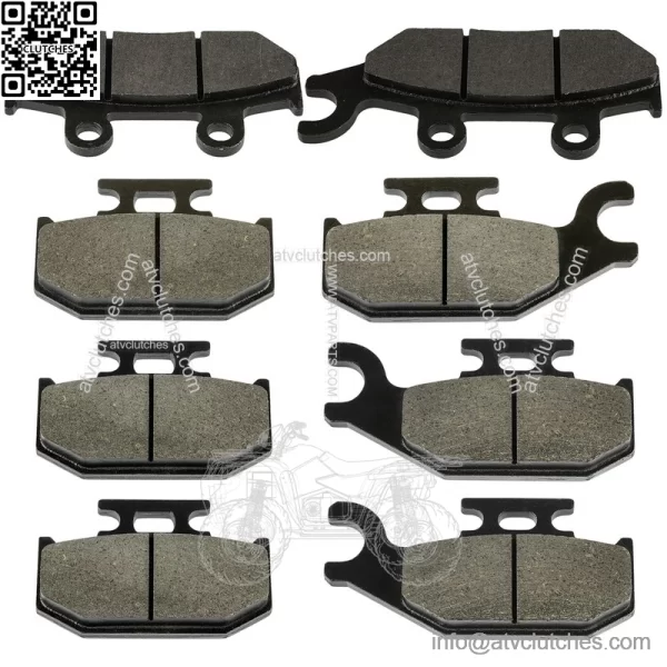 Front Rear Brake Pads for Can-am Commander Max 1000 XT LTD 2014-2018 Left Right - Image 5