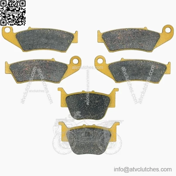 Honda TRX450 R/ER 2004-2014 Ceramic Brake Pad Set Front & Rear - Image 2