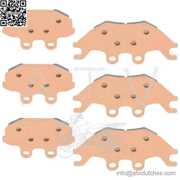 Front and Rear Sintered Brake Pads For KVF300 Brute Force 2012-2024 - Image 4
