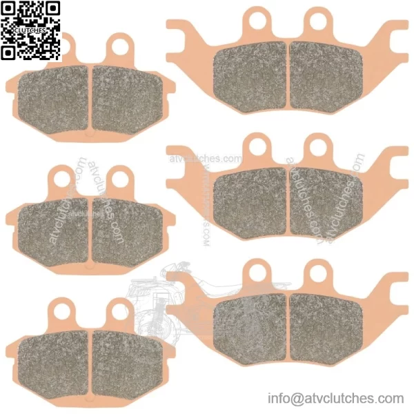 Front and Rear Sintered Brake Pads For KVF300 Brute Force 2012-2024 - Image 5