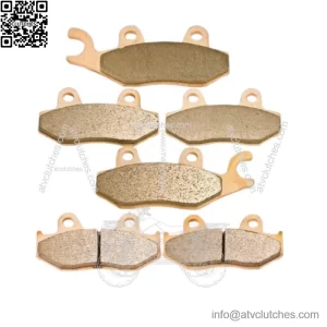 Front Rear Sintered Brake Pads For Yamaha YFZ450 YFZ450R YFZ450X 2006-2019