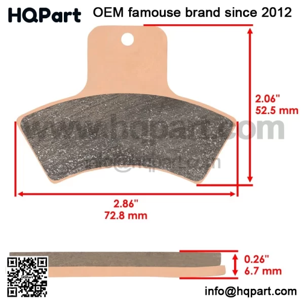 Polaris crambler 00 X4 998-2004 ront/Rear rake ads - Image 3