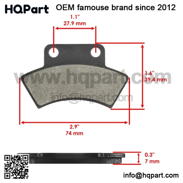 Polaris crambler 00 997 ear rake aliper iston  ads - Image 3