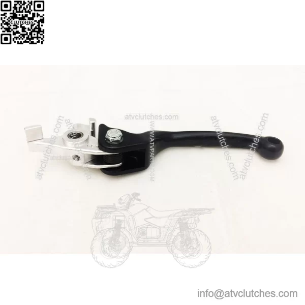 Black F3 Unbreakable Brake + Clutch Levers Kit Yamaha Raptor 700 YFZ450R - Image 5