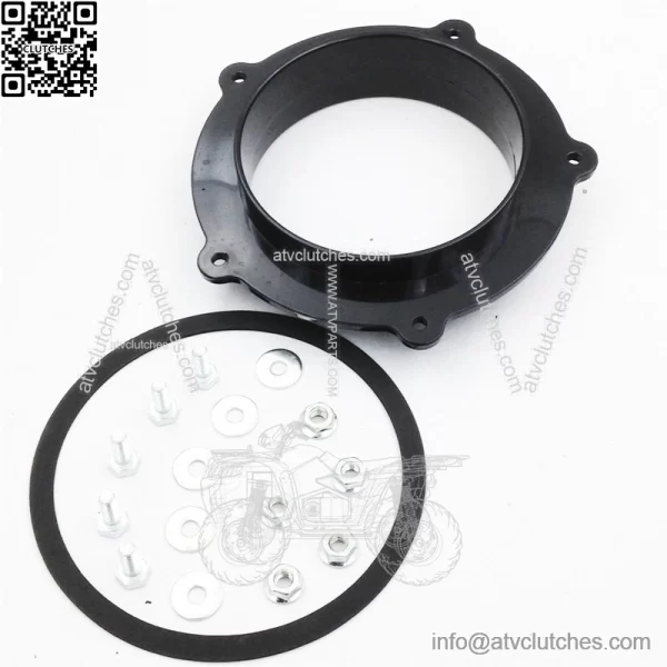 Black Air Filter Intake Adapter For Yamaha YFZ450 All Years