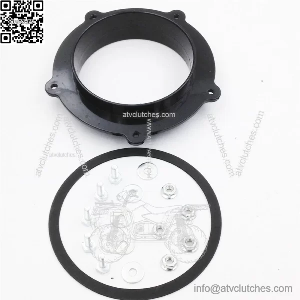 Black Air Filter Intake Adapter For Yamaha YFZ450 All Years - Image 2