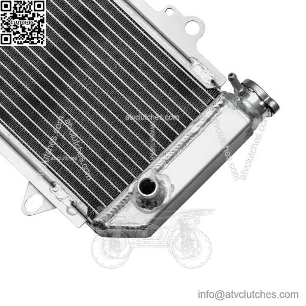 2 Row Radiator For 2004 2005 2006 2007 2008 Yamaha YFZ450 YFZ 450 Oversized - Image 3