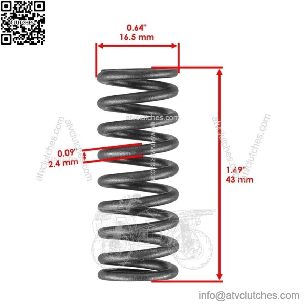 Clutch Springs For Yamaha XS500 1975-1978 / XS650S Special 1978-83 / XS750 77-79 - Image 2