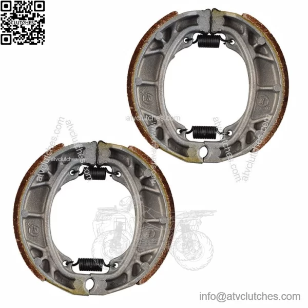 Brake Shoes Front Rear 2 Sets For Honda S90 C70 CL70 CT90 ST90 Z50R CF50 CH125 (For: Honda CT110) - Image 4