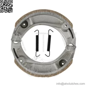 Front Rear Brake Shoes Pads for Honda CB125S CR125M CR80R CT70 CT90 ST90 XL100 (For: Honda CT110)