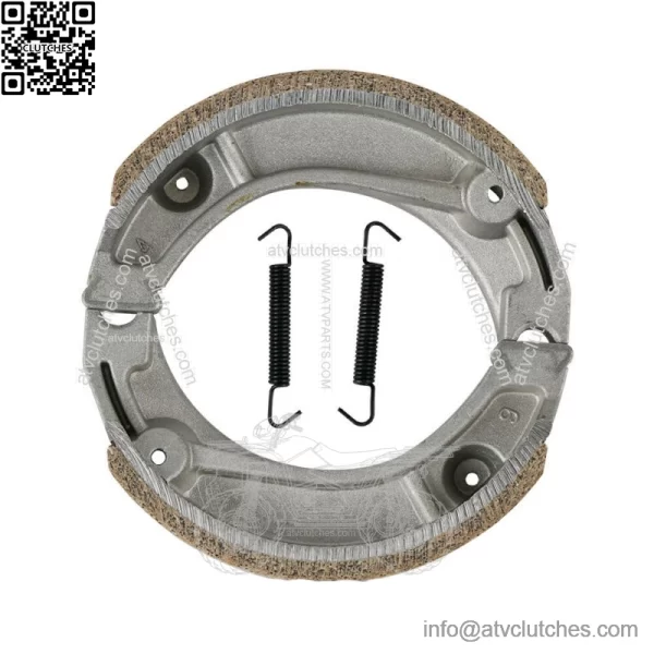 Front Rear Brake Shoes Pads for Honda CB125S CR125M CR80R CT70 CT90 ST90 XL100 (For: Honda CT110)