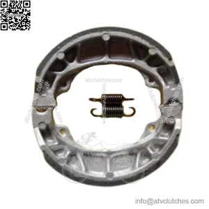 FRONT BRAKE SHOES+Springs fit HONDA CT 90 110 Trail, 1976-79 CT90, 1980-88 CT110 (For: Honda CT110)