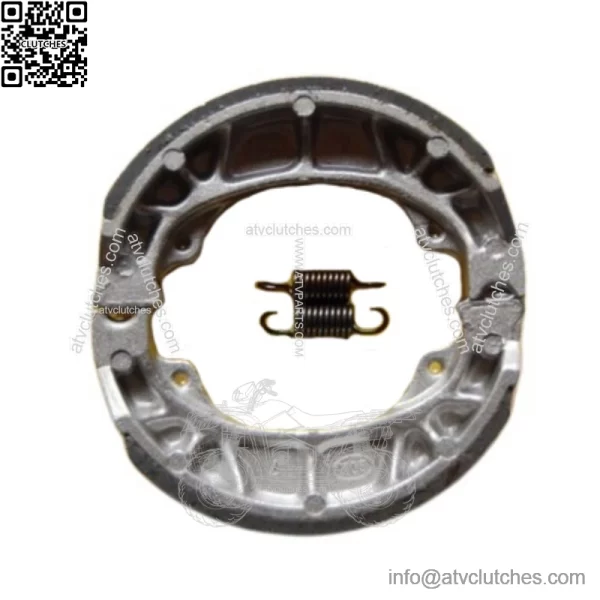 FRONT BRAKE SHOES+Springs fit HONDA CT 90 110 Trail, 1976-79 CT90, 1980-88 CT110 (For: Honda CT110)