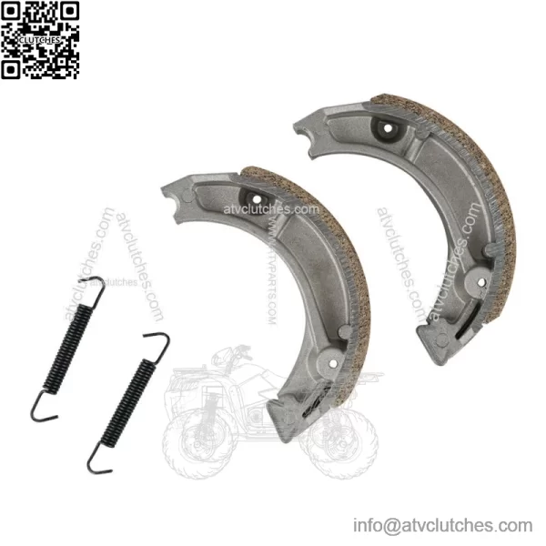 Front And Rear Brake Shoes 2Pcs Fit XR500R,XR600R 1985-1990,XR75,XR80 1979-1984 (For: Honda CT110) - Image 2