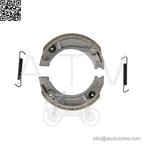 Front And Rear Brake Shoes 2Pcs Fit XR500R,XR600R 1985-1990,XR75,XR80 1979-1984 (For: Honda CT110) - Image 3