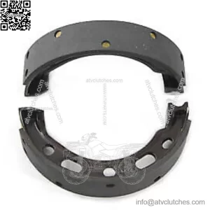 Cast Iron Rear Brake Shoe Set fits Harley Davidson
