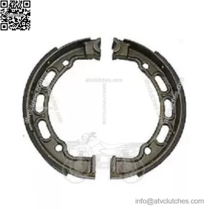 Replica Mechanical Rear Brake Shoe Set fits Harley Davidson 23-1750