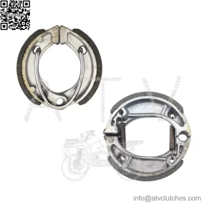 Front+Rear Brake Shoes For Honda QR 50 M/R/V/W/Y 1993-1999 2000 2001 2002 2003
