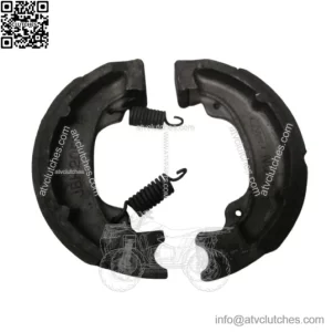 1983 HONDA QR50 QR 50 REAR WHEEL BRAKE PADS SHOES WITH SPRINGS