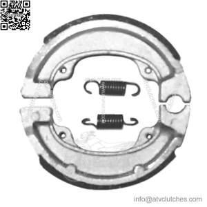 42148-compatible with HONDA QR 50 ( 1982-1982 Front brake shoe set for ST 50, Vi